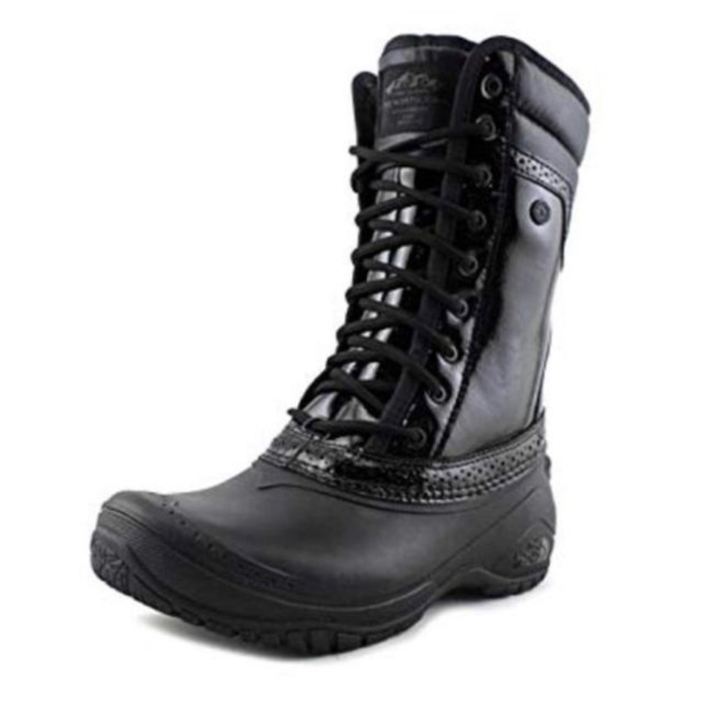 The North Face Women's Shellista II Mid Luxe Boots Black Size 8 NF0A2T4Y